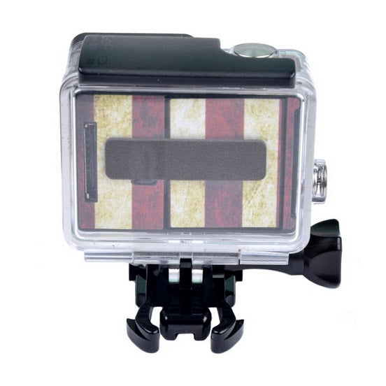 Adhesivo de funda para GoPro HERO3+ /3, US Flag, AU Flag, UK Flag, Brazil Flag
