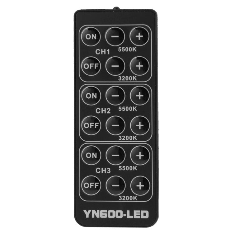 YONGNUO YN600L 600 LED 5500K Temperatura de color Luz de vídeo LED ajustable para videocámara DSLR Canon / Nikon / Sony, YN600L