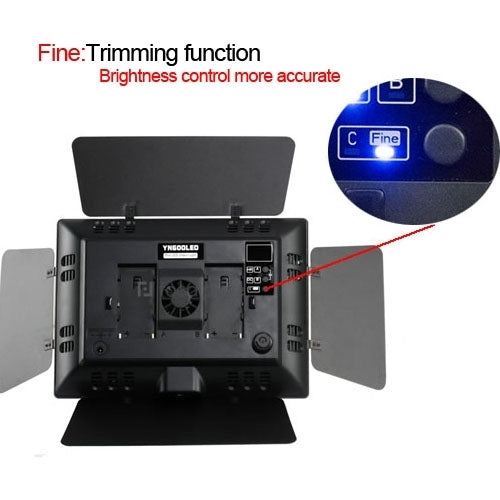 YONGNUO YN600L 600 LED 5500K Temperatura de color Luz de vídeo LED ajustable para videocámara DSLR Canon / Nikon / Sony, YN600L