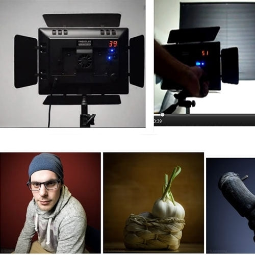 YONGNUO YN600L 600 LED 5500K Temperatura de color Luz de vídeo LED ajustable para videocámara DSLR Canon / Nikon / Sony, YN600L