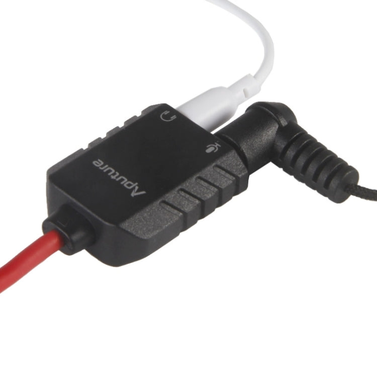 Aputure - Cable divisor de micrófono para auriculares (0.138 in, macho a 2 hembra), 3.5mm Male to 2 Female