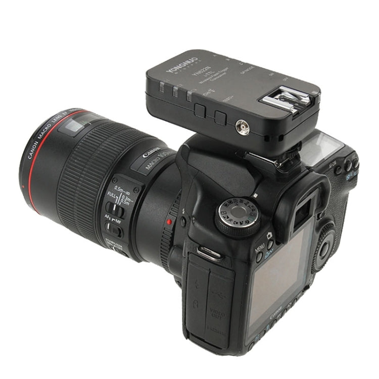 YONGNUO YN622C-KIT E-TTL Controlador de disparo de flash inalámbrico + kit transceptor para cámara Canon, for Canon