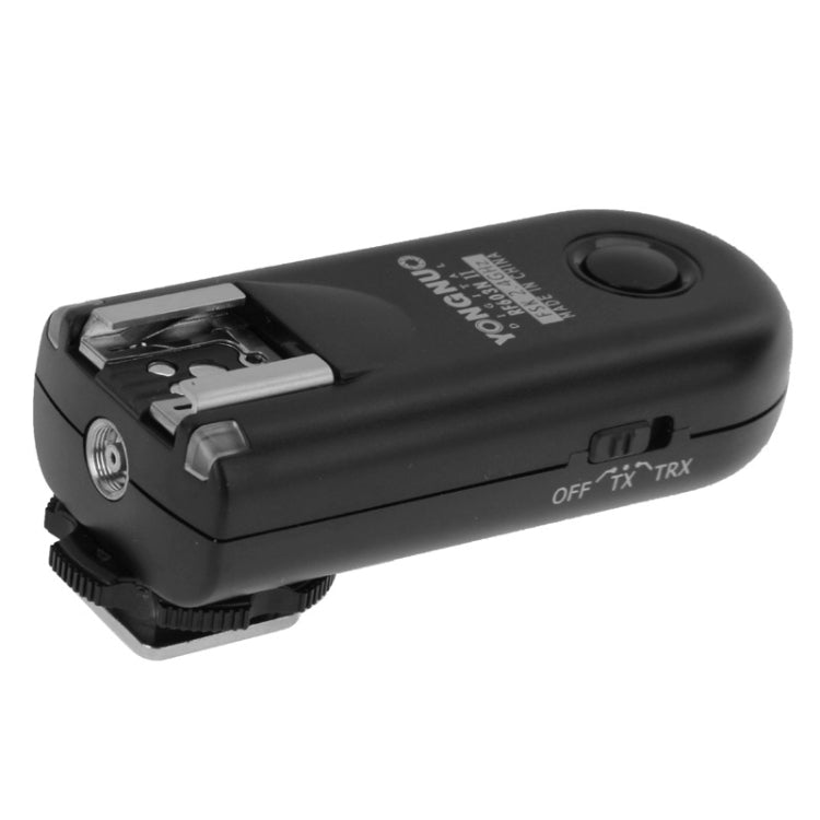 2 PCS YONGNUO RF603N II FSK 2.4GHz Disparador de flash inalámbrico con cable de conexión de obturador N1, RF603N II