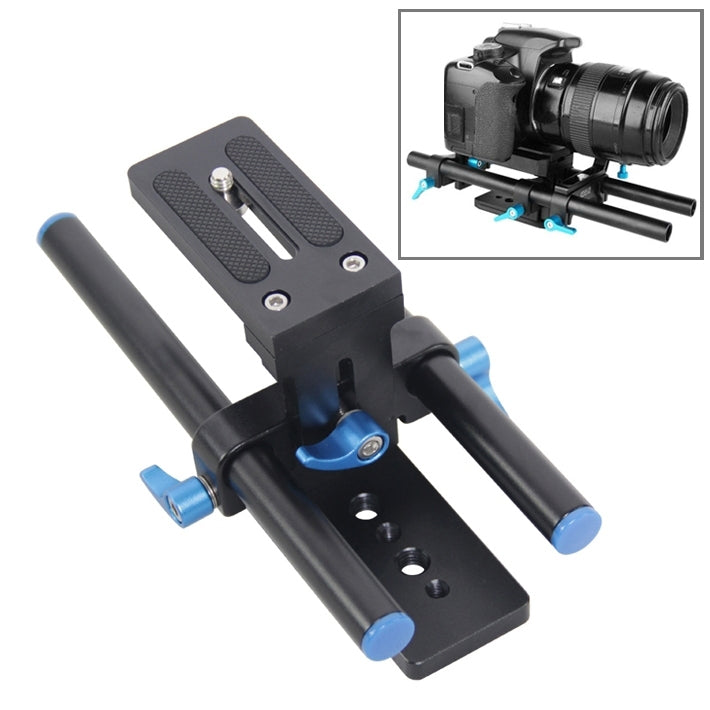 YEANGU YLG1005H Varilla de riel para stents simples de 15 mm para cámaras SLR, YLG1005H
