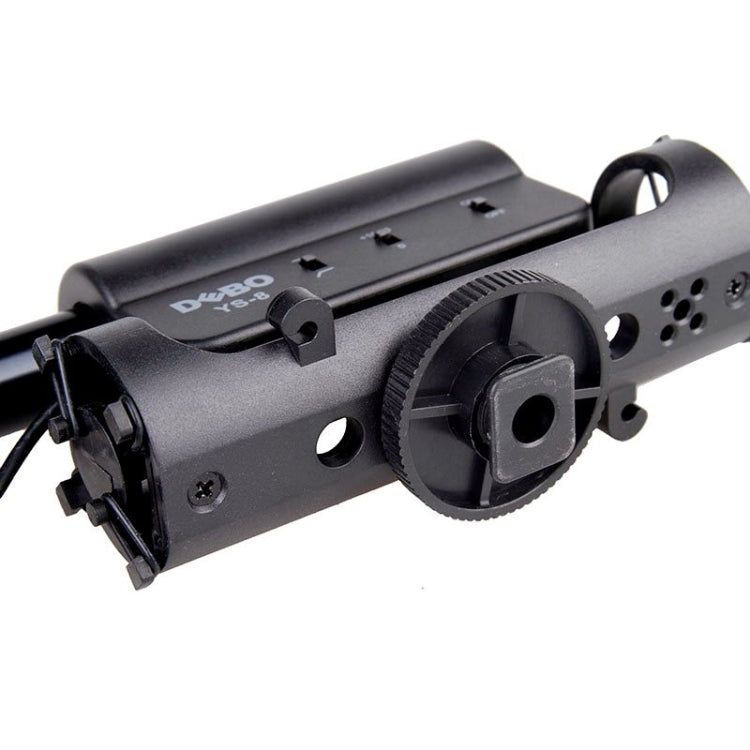 DEBO YS-8 Micrófono dedicado para entrevista de fotografía profesional para videocámaras DSLR y DV