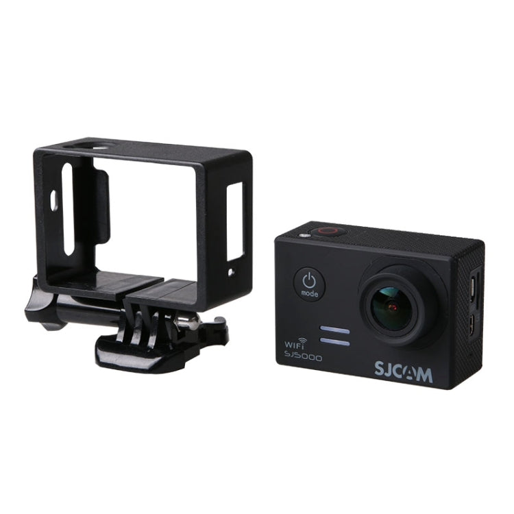 Carcasa protectora de montaje en marco estándar con hebilla, montaje básico y perno largo para SJCAM SJ5000, SJ5000 Wifi y SJ5000+ Wifi, SJ5000