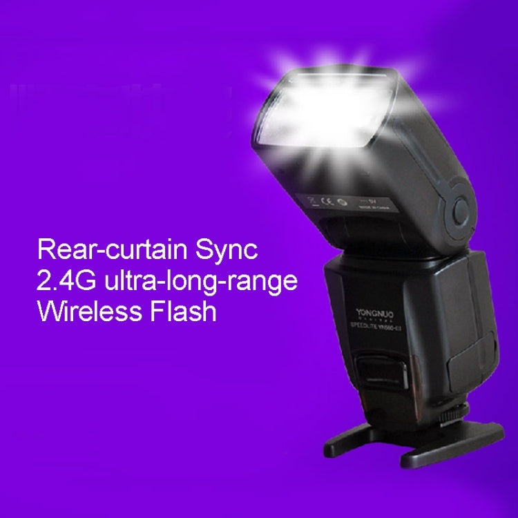 YN-560 III Flash Speedlite inalámbrico de largo alcance con zapata de metal para cámara DSLR Canon / Nikon / Pentax / Olympus, YN-560 III