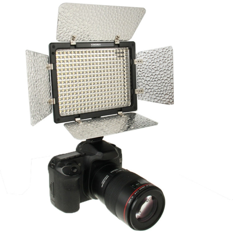 YONGNUO 300 LEDs Pro LED Luz de vídeo de estudio para videocámara Canon / Nikon / Sony DSLR (YN300), YN300