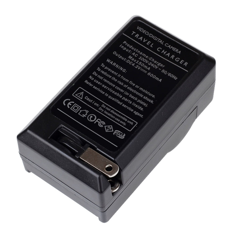 Cargador de batería para cámara digital con cargador de coche para Xiaomi Xiaoyi, enchufe de EE. UU., Car Charger