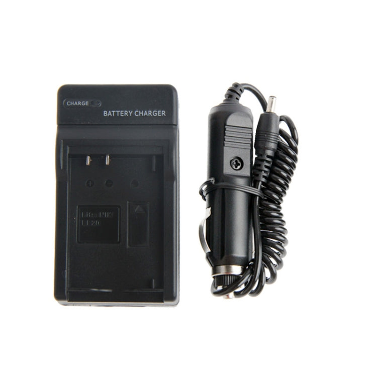 Cargador de coche de batería para cámara digital para Nikon EL20, ENEL20