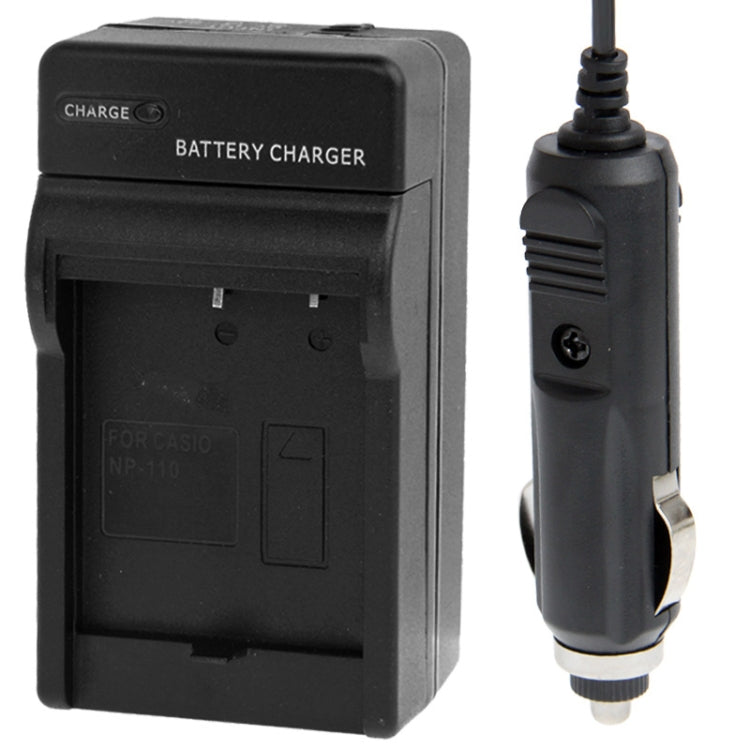 Cargador de batería para cámara digital Casio NP-130, NP-130