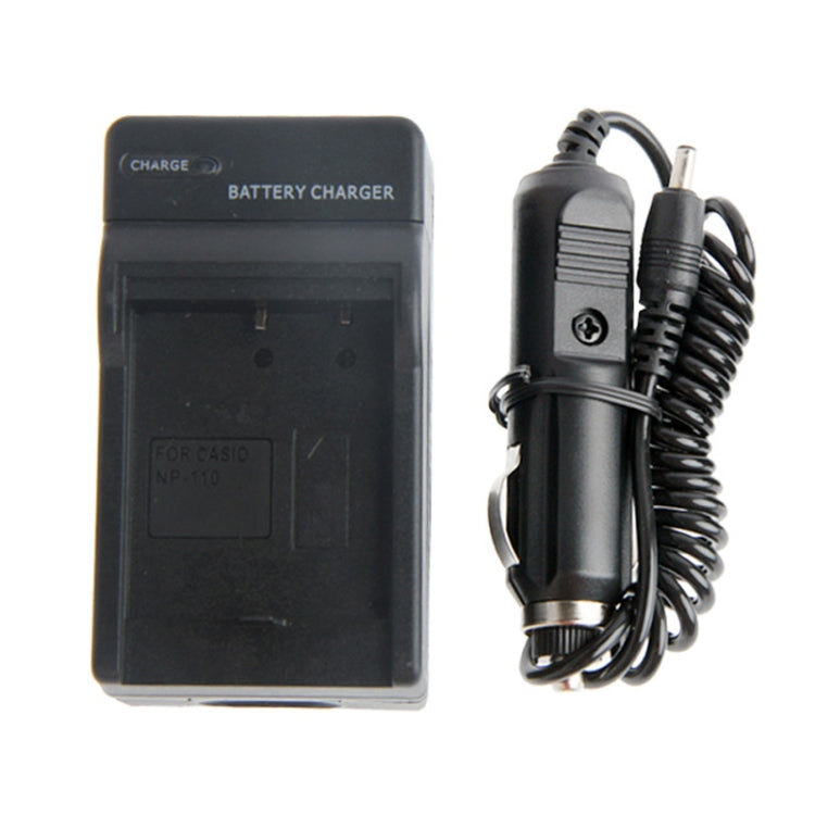 Cargador de batería para cámara digital Casio NP-130, NP-130