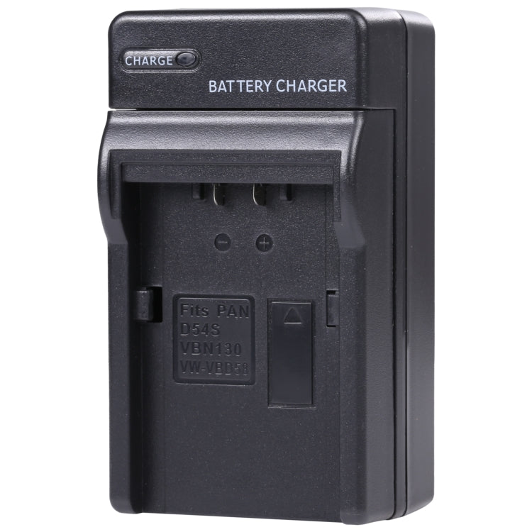 Cargador de coche para batería de cámara digital Panasonic VBN130 / D54S, batería de litio, VBN130