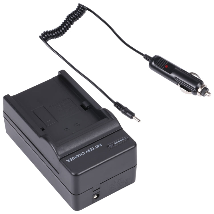 Cargador de coche para batería de cámara digital Panasonic VBN130 / D54S, batería de litio, VBN130