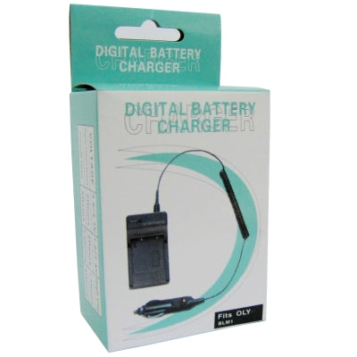 Cargador de batería para cámara digital para OLYMPUS BLM1, BLM1