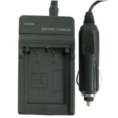 Cargador de batería para cámara digital para OLYMPUS Li-10B/ Li-12B/ DBL10, Li-10B