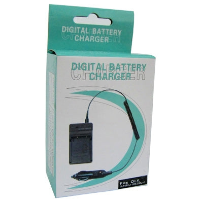 Cargador de batería para cámara digital para OLYMPUS Li-10B/ Li-12B/ DBL10, Li-10B