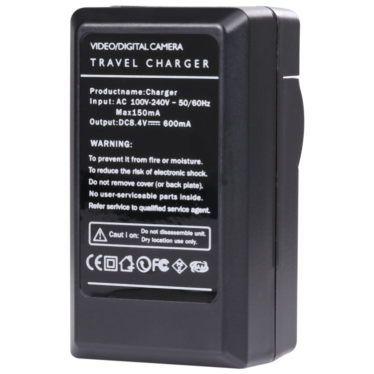 Cargador de batería para cámara digital para JVC V808/V815/V823, V808