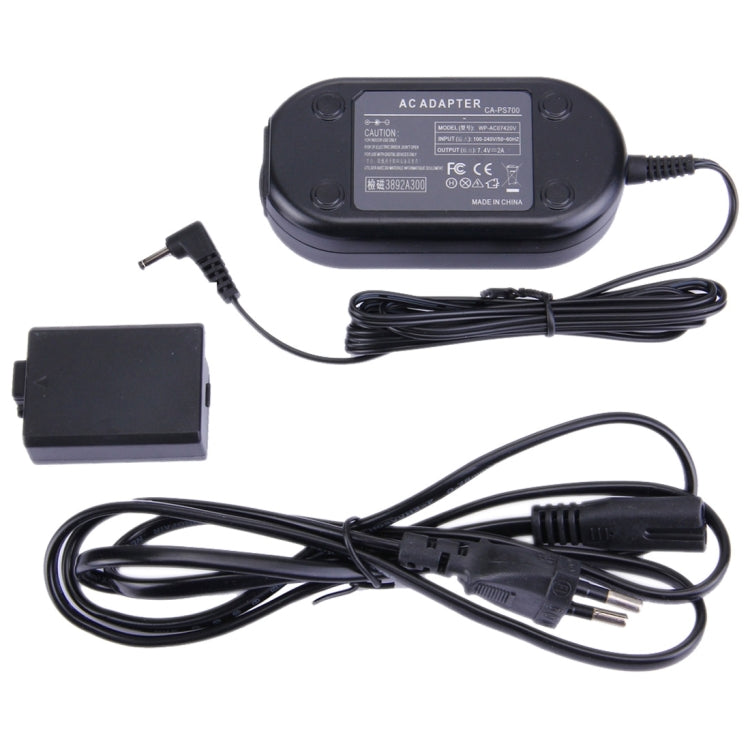Juego de adaptador de corriente alterna para cámara ACK-E5 7,4 V 2A para Canon EOS 500D/450D/1000D, ACK-E5
