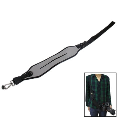 Correa de neopreno elástica antideslizante para cámara, Gray, Deep Green