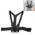 Soporte de montaje para correa de hombro con cinturón elástico en el pecho delantero para deportes extremos para GoPro HERO10 Black / HERO9 Black / HERO8 Black / HERO7 /6/5/5 Session /4 Session /4/3+ /3/2/1, Insta360 ONE R, DJI Osmo Actiony otras cámar...