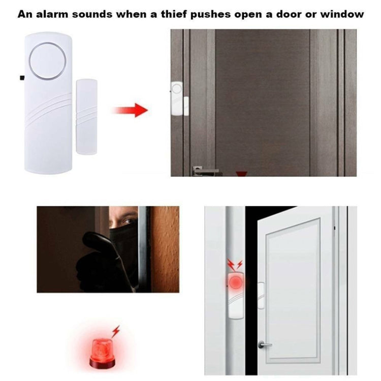 YL-333 Alarma de seguridad de seguridad de entrada de ventana de puerta inalámbrica