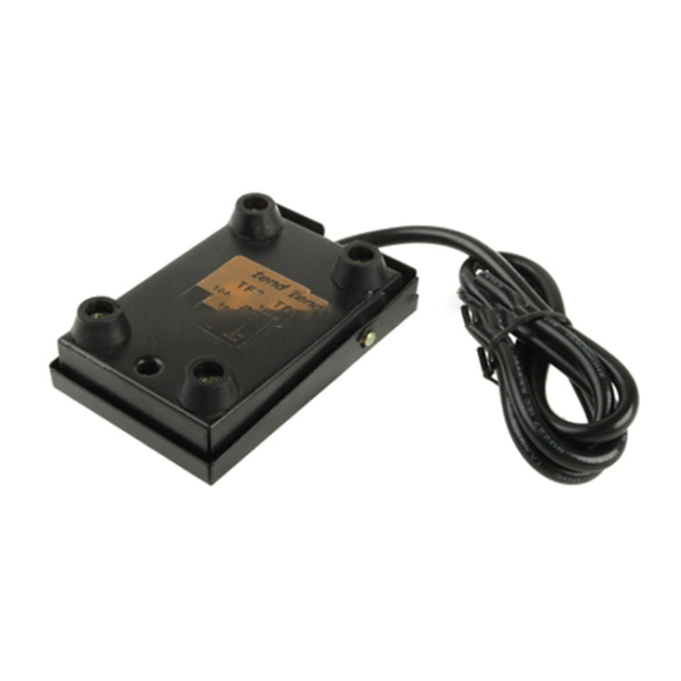 Interruptor de pedal antideslizante con caja metálica AC 250V 10A (TFS-1), TFS-1