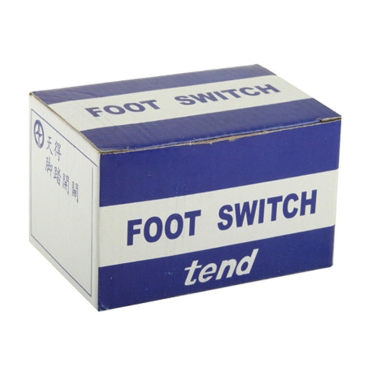 Interruptor de pedal antideslizante con caja metálica AC 250V 10A (TFS-1), TFS-1