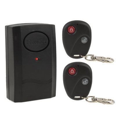 Alarma de vibración con control remoto inalámbrico, 2 controles remotos, batería GF22 gratis, Wireless