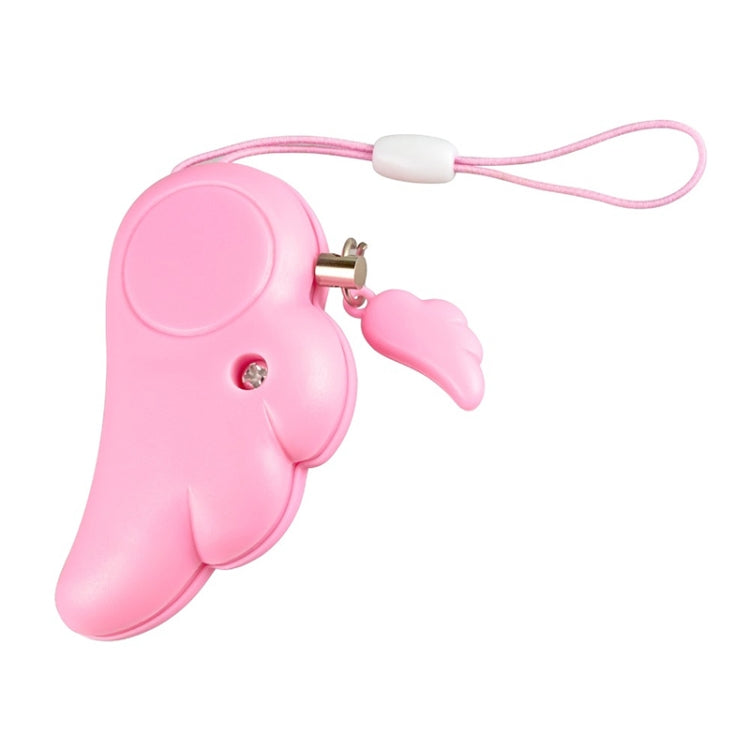 Dispositivo antiviolación con ala de ángel, alarma personal, defensa personal, lobo, minialarma con sonido de alarma de 90dB para niñas y niños, Angel Wing