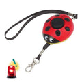Alarma personal de mariquita, lobo de defensa personal, mini alarma para niñas y niños, Ladybird