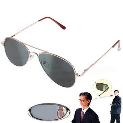 Espejo lateral de gafas de sol reflex con protección UV anti-pista con caja protectora