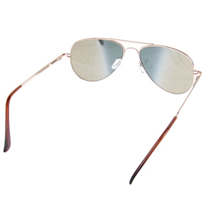 Espejo lateral de gafas de sol reflex con protección UV anti-pista con caja protectora
