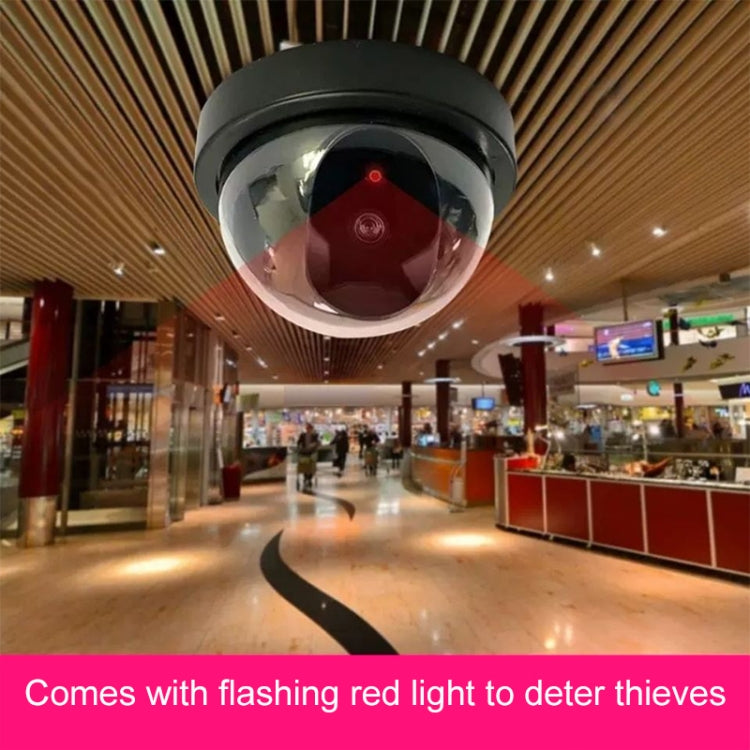 Cámara de seguridad simulada falsa de aspecto realista con sistema de detección de movimiento, Dummy Motion Detection Camera