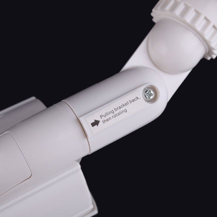 Cámara CCTV de seguridad ficticia de aspecto realista con LED rojo intermitente, 2000