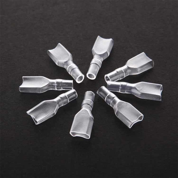 Conector de pala hembra de terminal de engarzado de 500x 6,3 mm + estuche (500 piezas en un paquete, el precio es por 500 piezas)