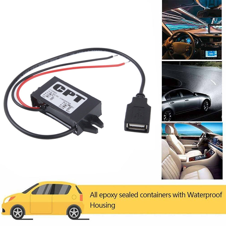 Módulo convertidor de potencia reductor de 12V a 5V DC-DC 15w