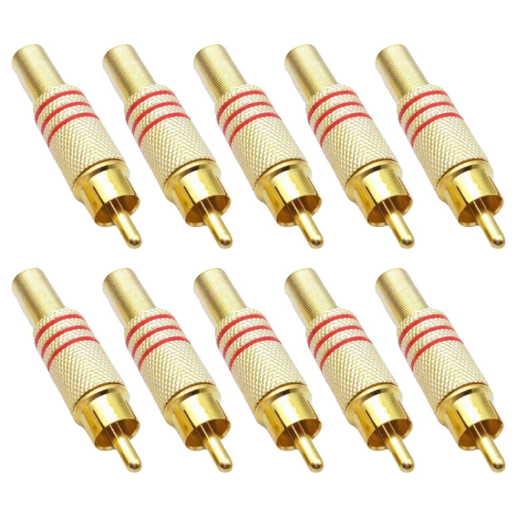 Conector jack RCA de 3,5 mm JL0924 (10 piezas en un paquete, el precio es por 10 piezas), JL0924 3.5mm RCA (Red), JL0924 3.5mm RCA (Black)