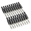 Conector adaptador de enchufe de audio de 6,5 mm (20 piezas en un paquete, el precio es por 20 piezas), 6.5mm Audio