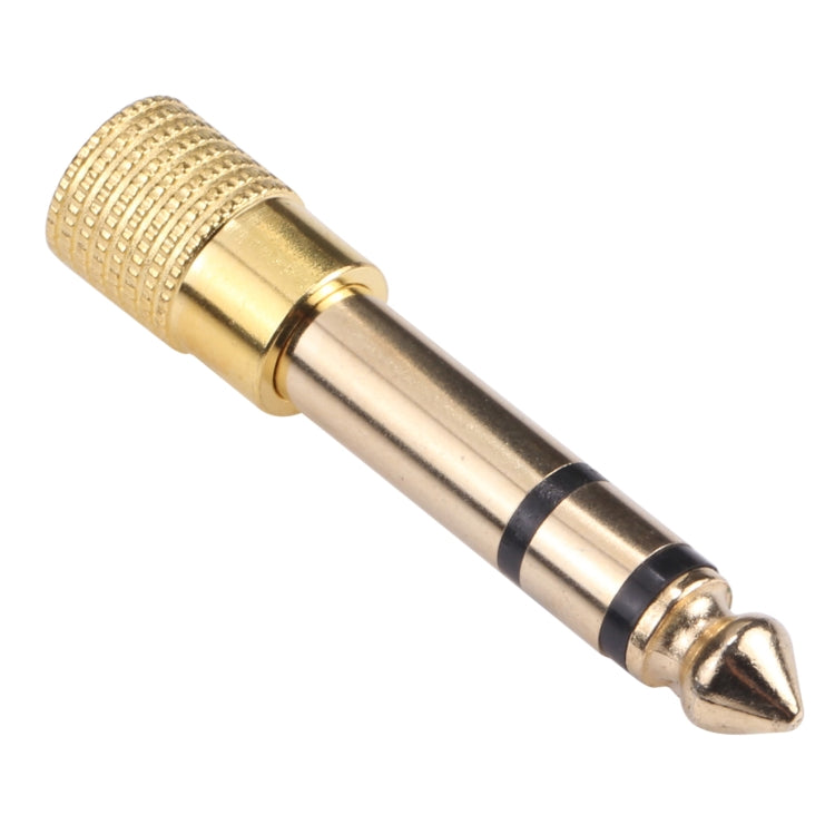 Adaptadores de conector de audio macho de 6,35 mm a hembra de 3,5 mm (10 unidades en un paquete, el precio es por 10 unidades), 6.35mm Male to 3.5mm Female