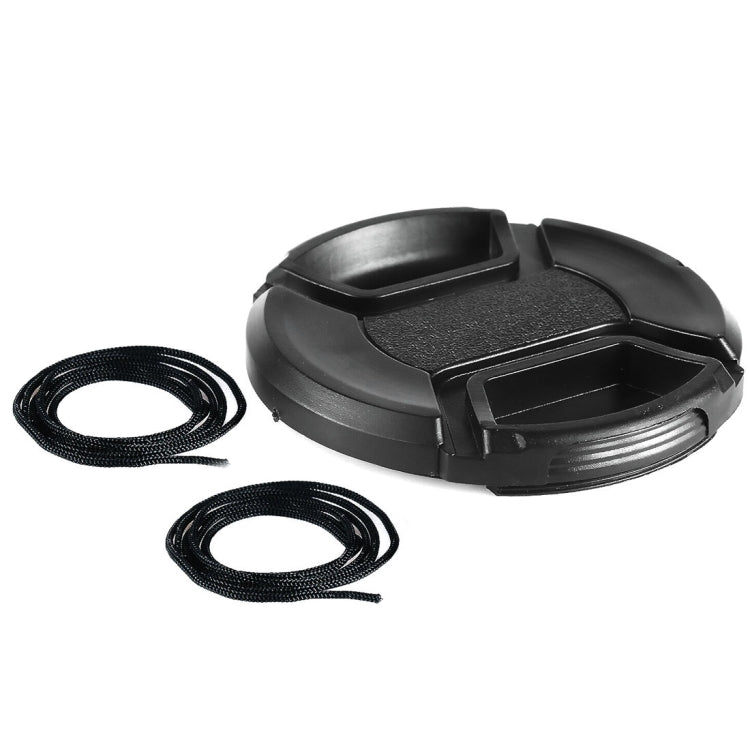 Tapa de lente de cámara con pellizco central de 72 mm, 72mm
