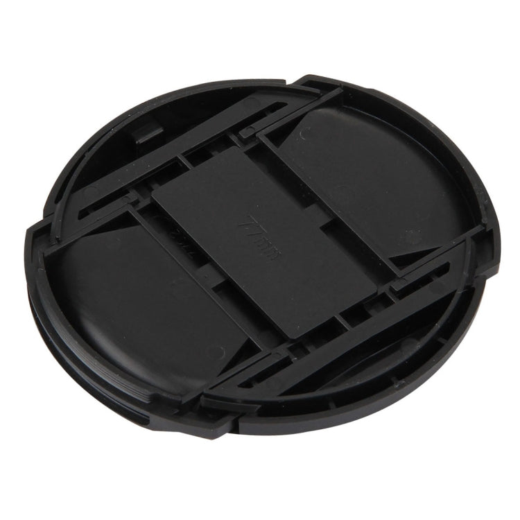 Tapa de lente de cámara con pellizco central de 77 mm, 77mm