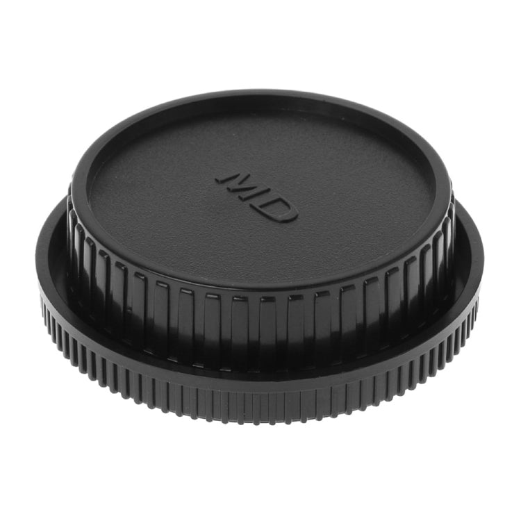 Cubierta del cuerpo de la cámara y tapa de lente trasera para Minolta MD, for Minolta MD