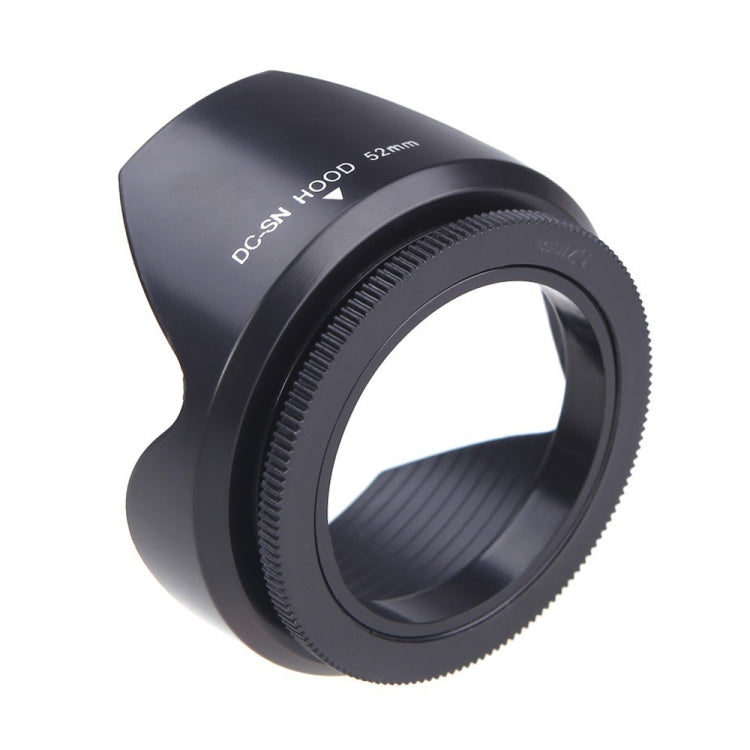 Parasol de lente de 52 mm para cámaras (montaje con tornillo), 52mm