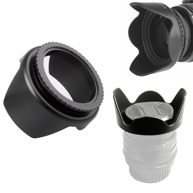 Parasol de lente de 58 mm para cámaras (montaje con tornillo), 58mm