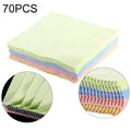 Paño de limpieza suave de 70 piezas para pantalla LCD/gafas/pantalla de teléfono móvil, Cleaning Cloth