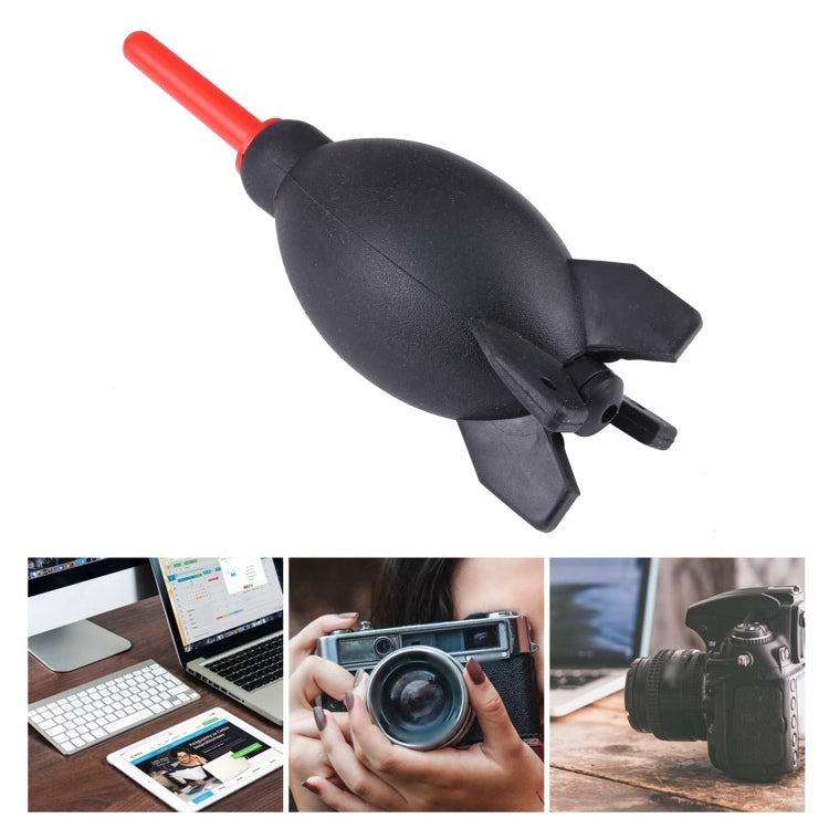 Bola limpiadora de soplador de polvo de goma Rocket para cámara con filtro de lente, CD, ordenadores, equipos audiovisuales, PDA, gafas y LCD, Cleaner Ball