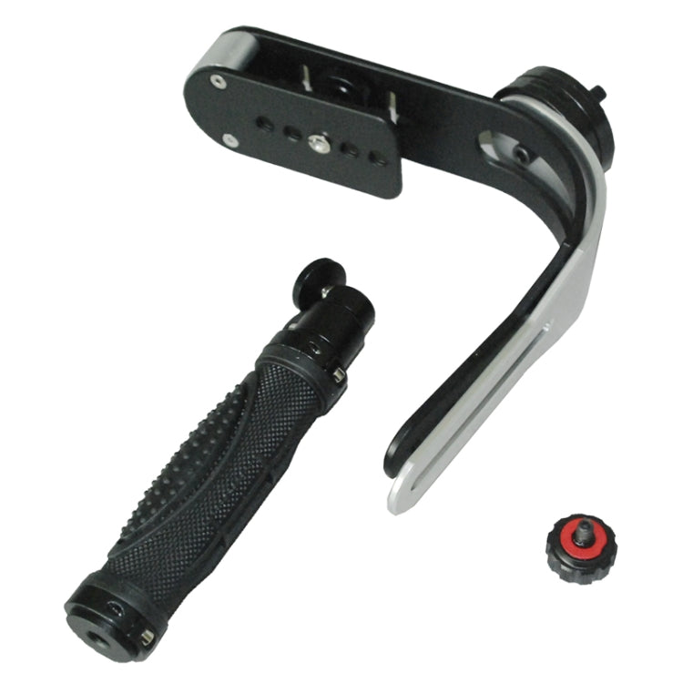Estabilizador de vídeo portátil DEBO para videocámara con cámara DSLR, UF-007, UF-007(Black), UF-007(Red)