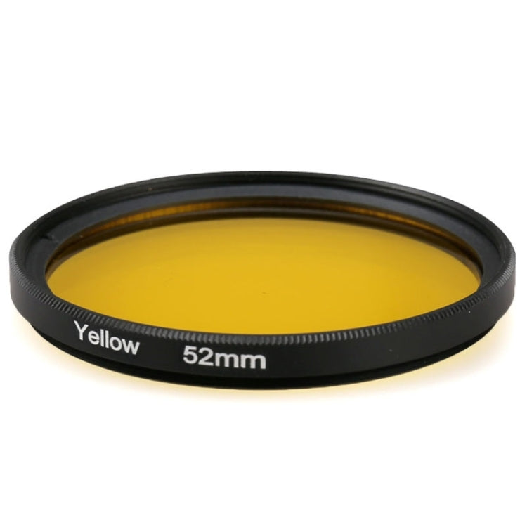 Filtro de lente UV de color circular redondo de 52 mm para GoPro HERO 4/3+, UV Lens (Yellow), UV Lens (Red)