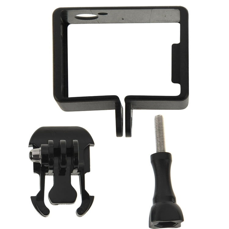 Carcasa de montaje en marco protector estándar con accesorios de montaje variados para SJ4000/SJ6000, SJ6000